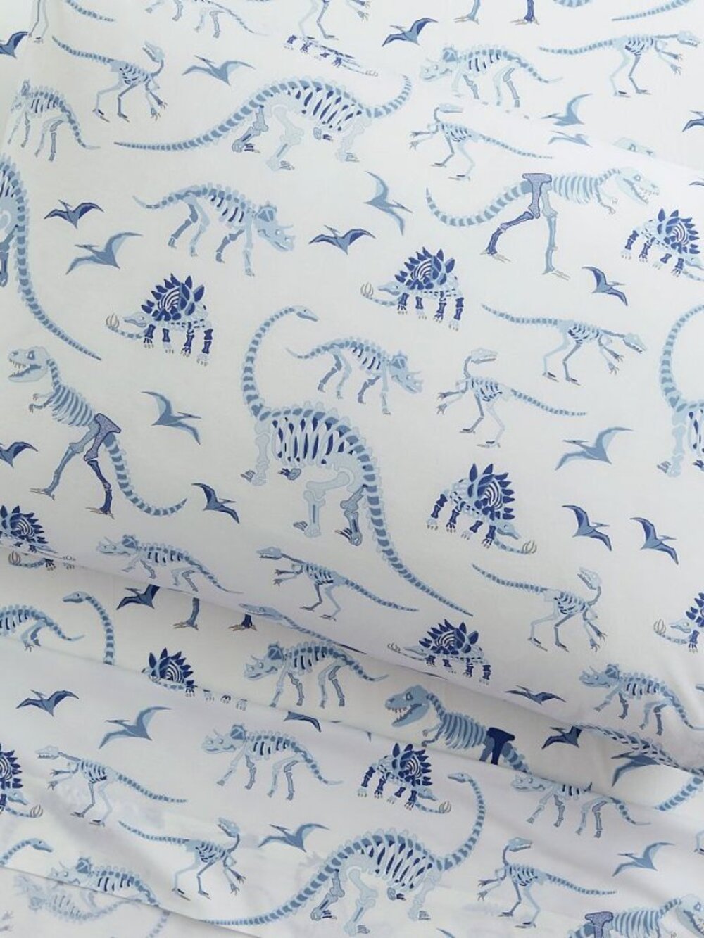 Dinosaur Bones Glow-in-the-Dark Comforter, Sham, & Sheet Set (full-size) - Picture 3 of 5
